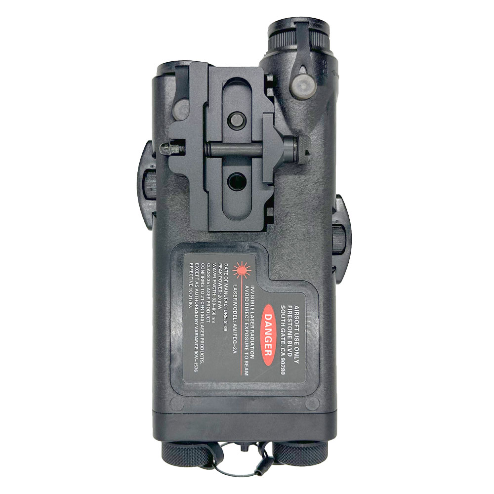 SomoGear PEQ-2A Old School Airsoft with L3 Original Mount Buttom View