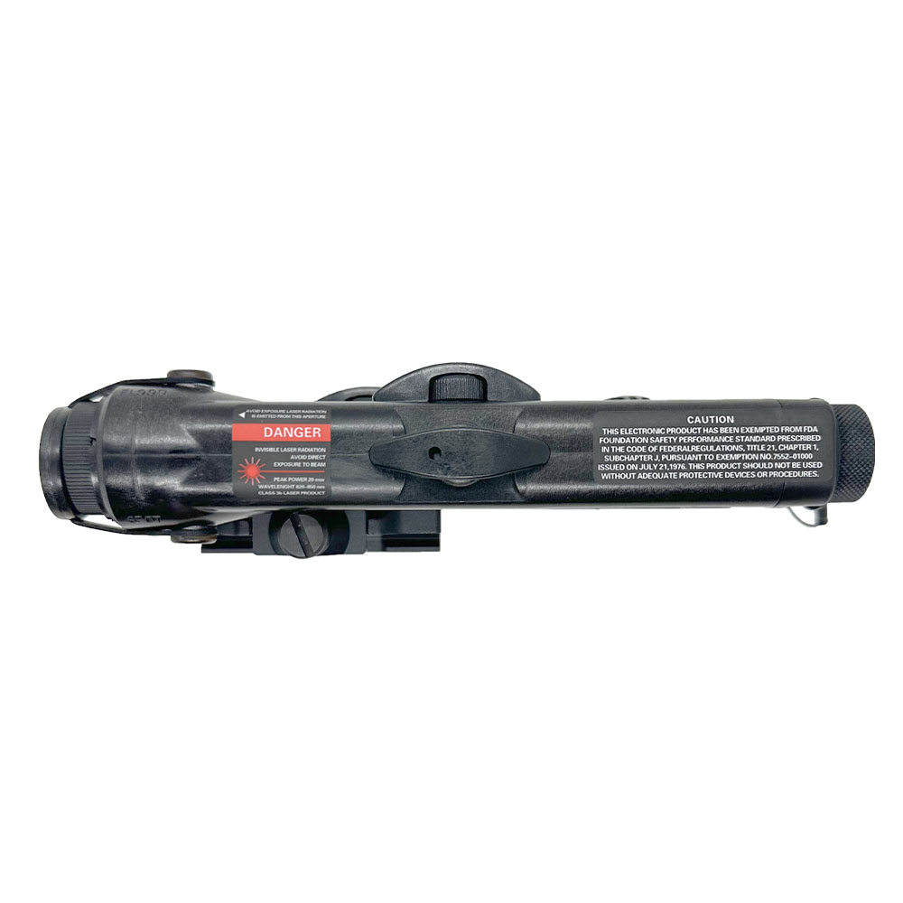 SomoGear PEQ-2A Old School Airsoft wtih L3 mount Left Side View-RED